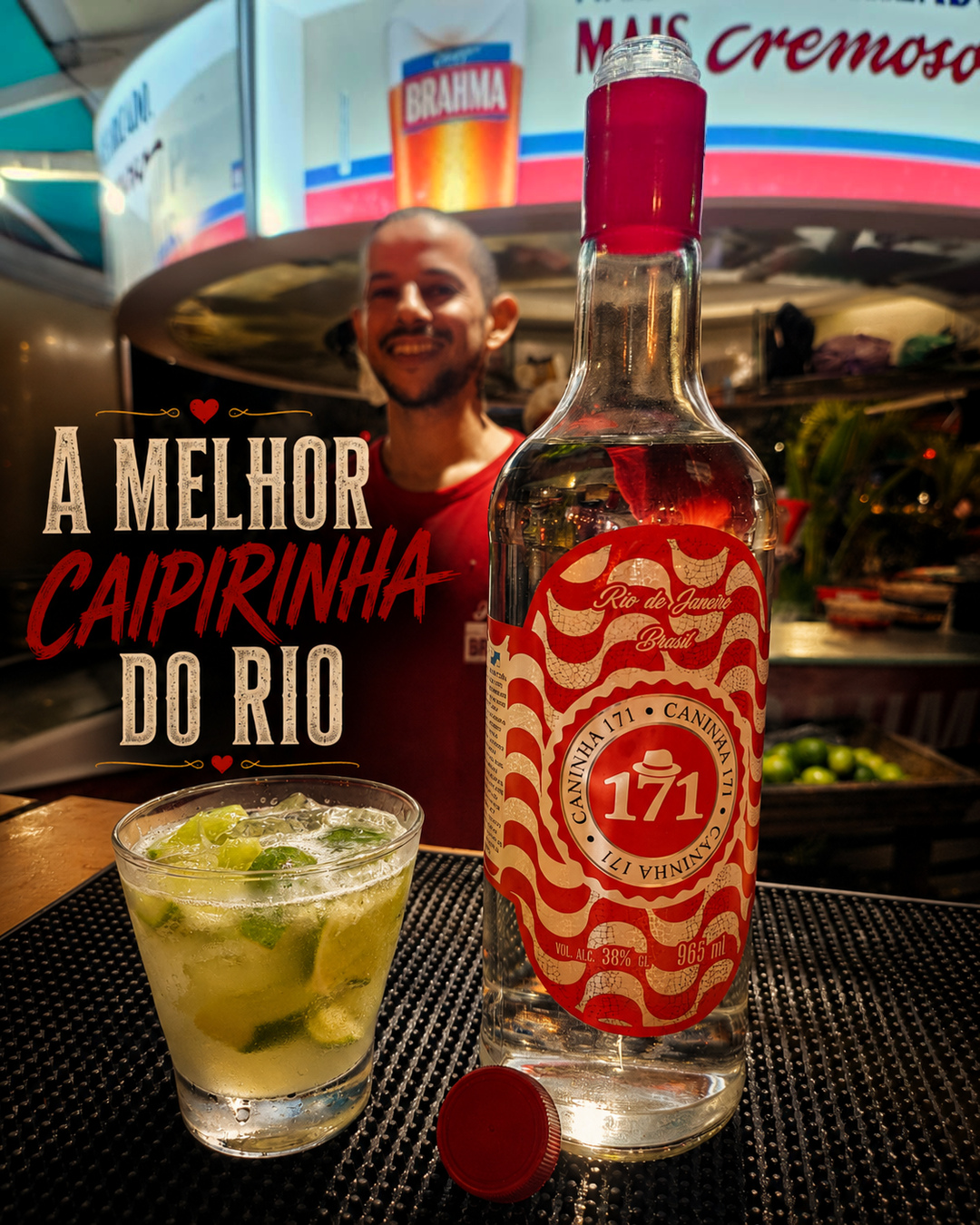 Caipirinha clássica com Caninha 171